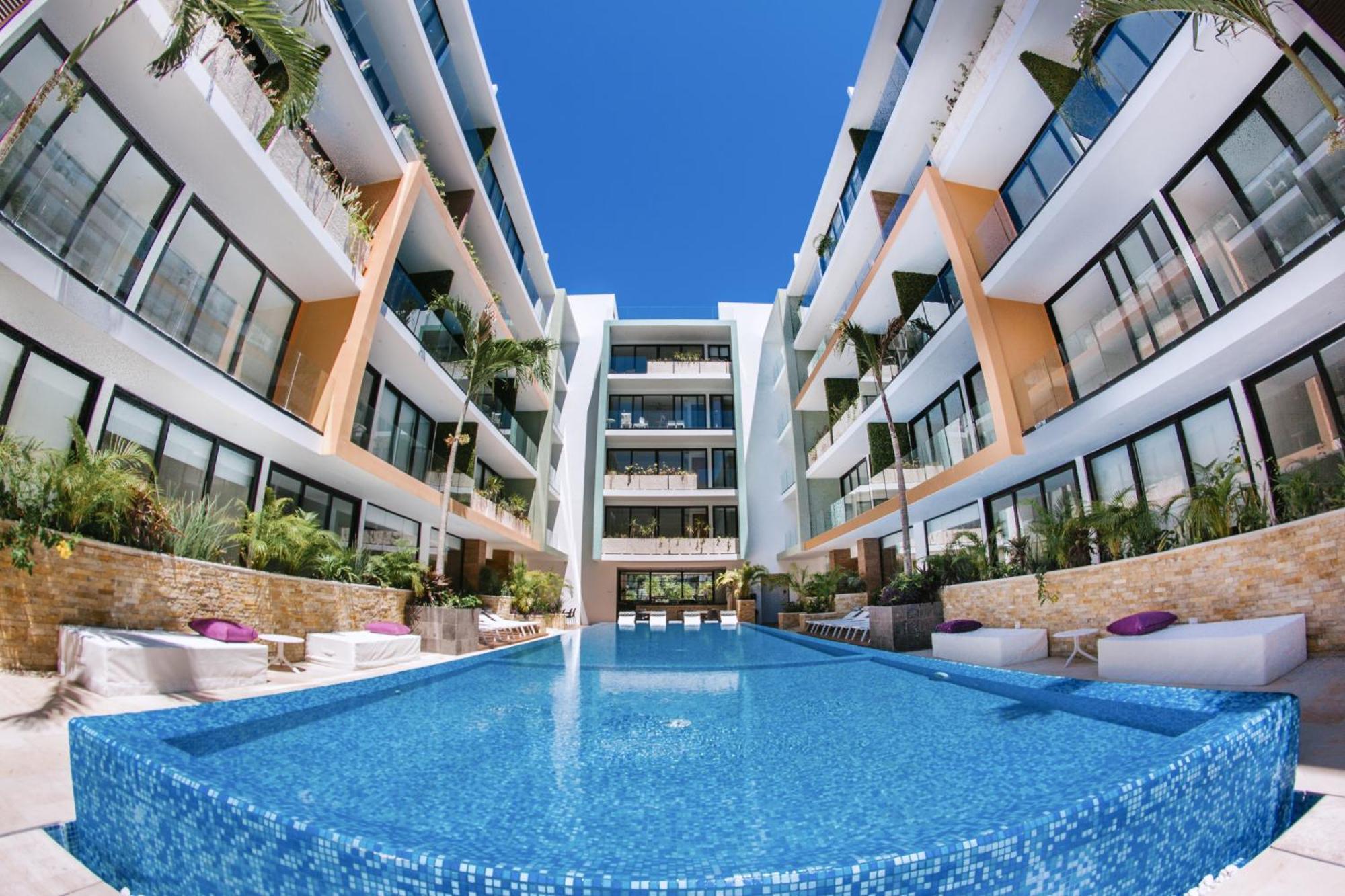 The City Condos By Menesse Playa del Carmen Exterior photo